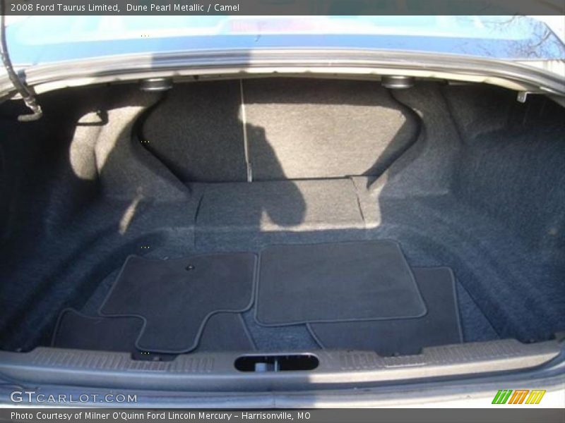 Dune Pearl Metallic / Camel 2008 Ford Taurus Limited