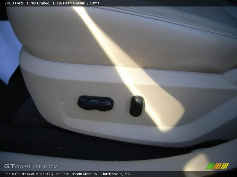Dune Pearl Metallic / Camel 2008 Ford Taurus Limited