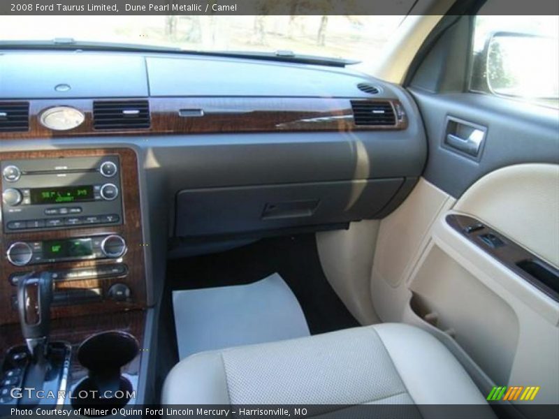 Dune Pearl Metallic / Camel 2008 Ford Taurus Limited