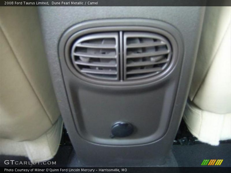 Dune Pearl Metallic / Camel 2008 Ford Taurus Limited