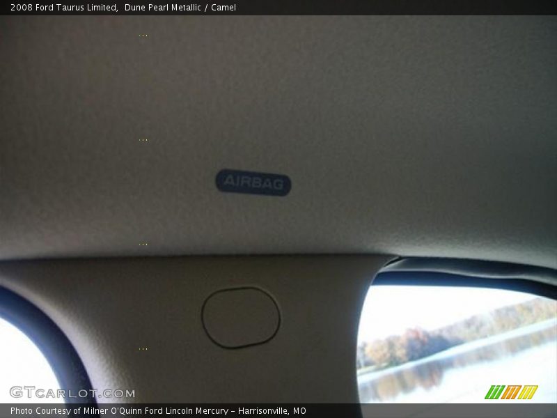 Dune Pearl Metallic / Camel 2008 Ford Taurus Limited