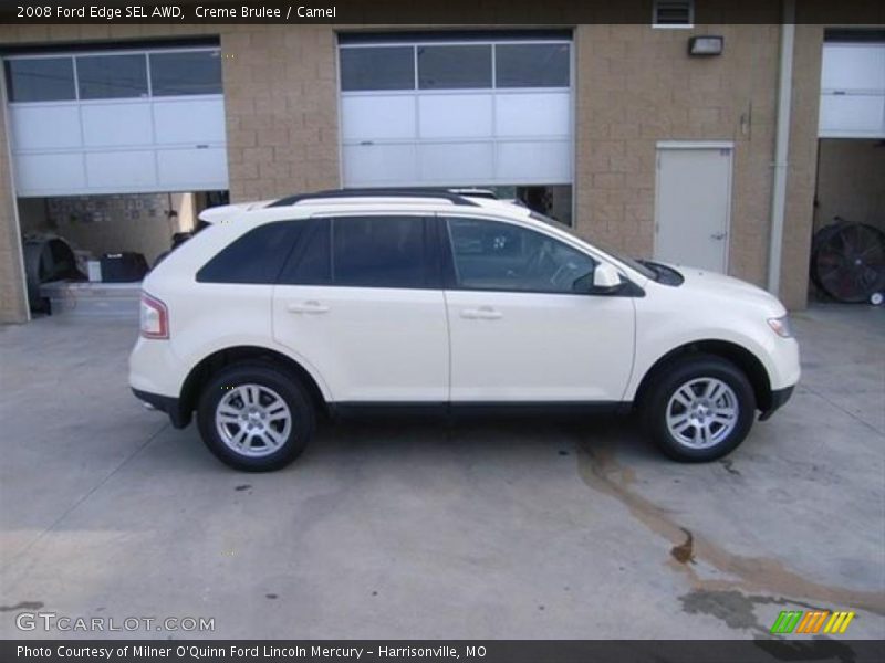 Creme Brulee / Camel 2008 Ford Edge SEL AWD