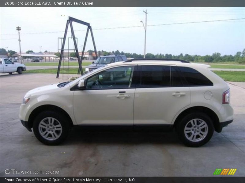 Creme Brulee / Camel 2008 Ford Edge SEL AWD