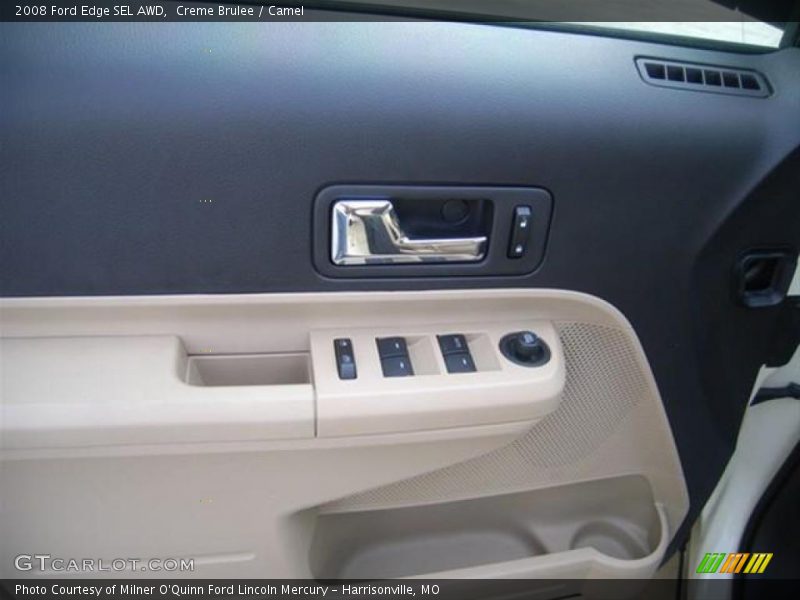 Creme Brulee / Camel 2008 Ford Edge SEL AWD