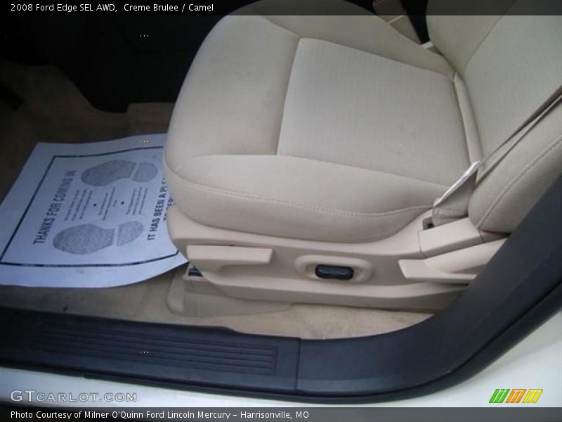 Creme Brulee / Camel 2008 Ford Edge SEL AWD