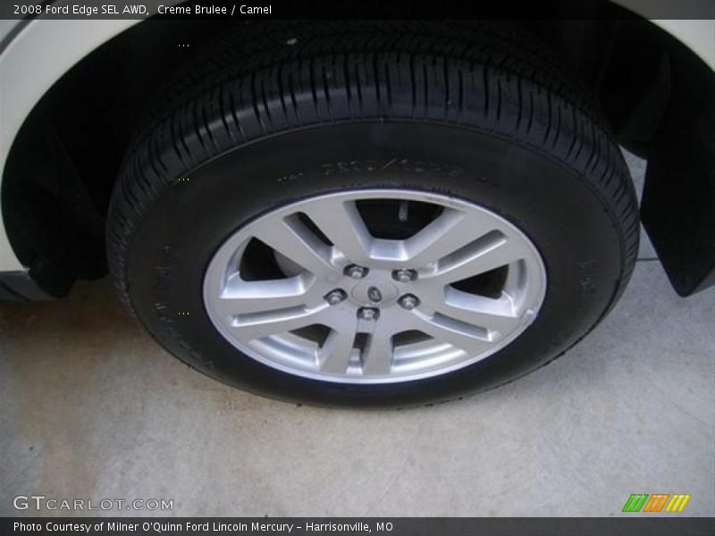 Creme Brulee / Camel 2008 Ford Edge SEL AWD