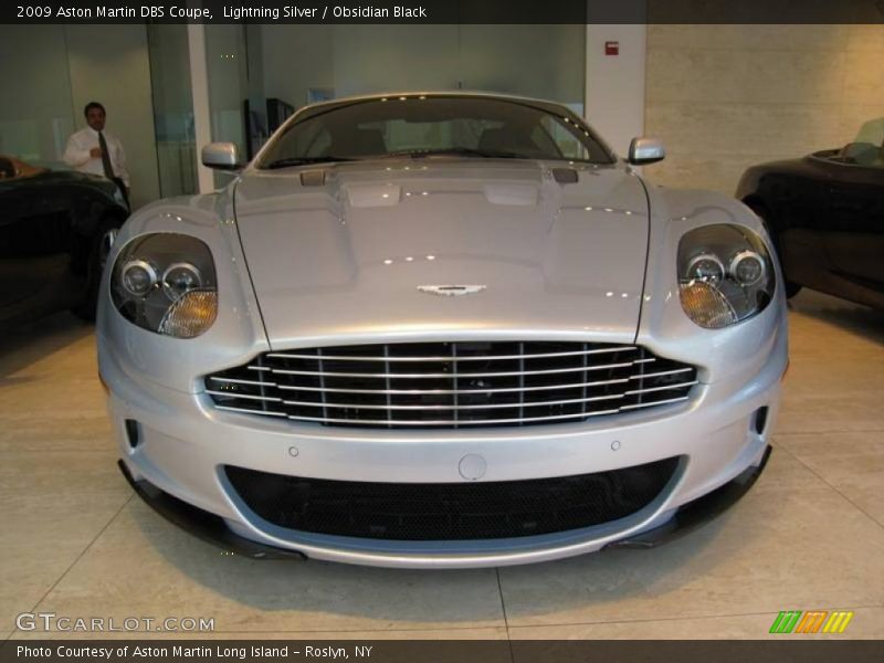 Lightning Silver / Obsidian Black 2009 Aston Martin DBS Coupe