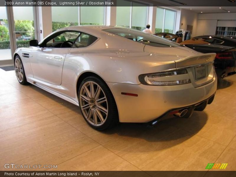 Lightning Silver / Obsidian Black 2009 Aston Martin DBS Coupe