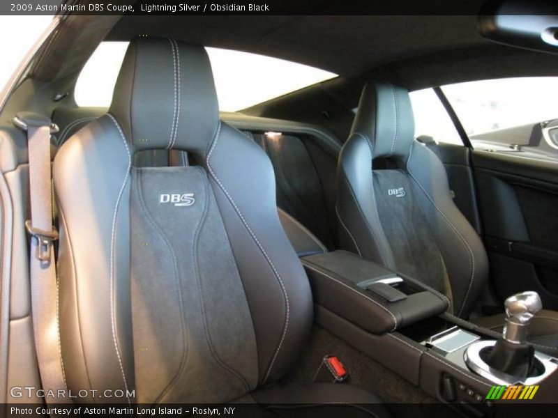 Lightning Silver / Obsidian Black 2009 Aston Martin DBS Coupe