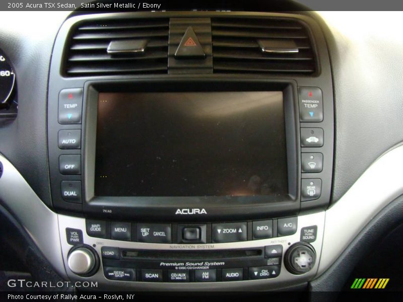 Satin Silver Metallic / Ebony 2005 Acura TSX Sedan