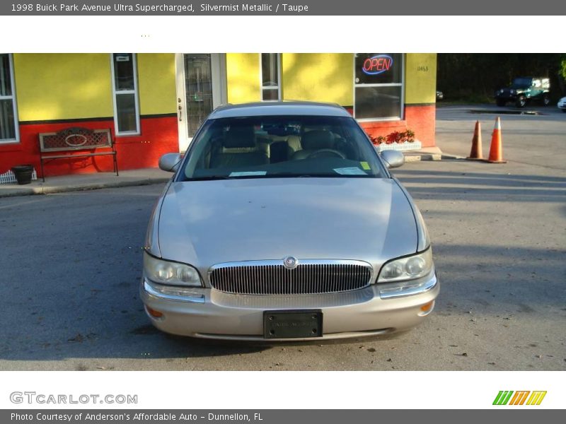 Silvermist Metallic / Taupe 1998 Buick Park Avenue Ultra Supercharged