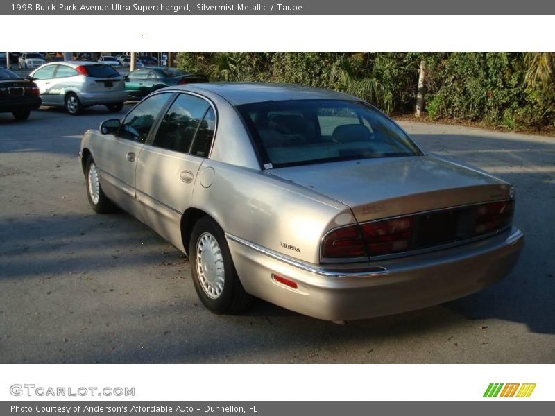 Silvermist Metallic / Taupe 1998 Buick Park Avenue Ultra Supercharged