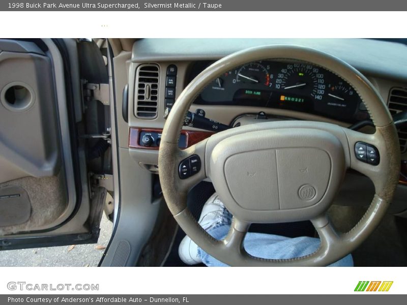 Silvermist Metallic / Taupe 1998 Buick Park Avenue Ultra Supercharged