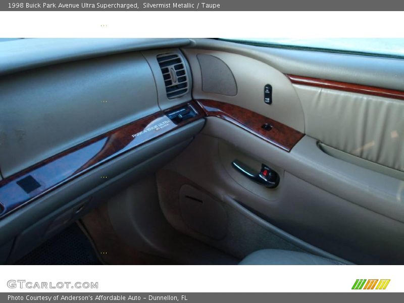 Silvermist Metallic / Taupe 1998 Buick Park Avenue Ultra Supercharged