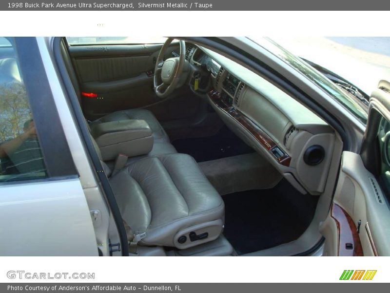 Silvermist Metallic / Taupe 1998 Buick Park Avenue Ultra Supercharged