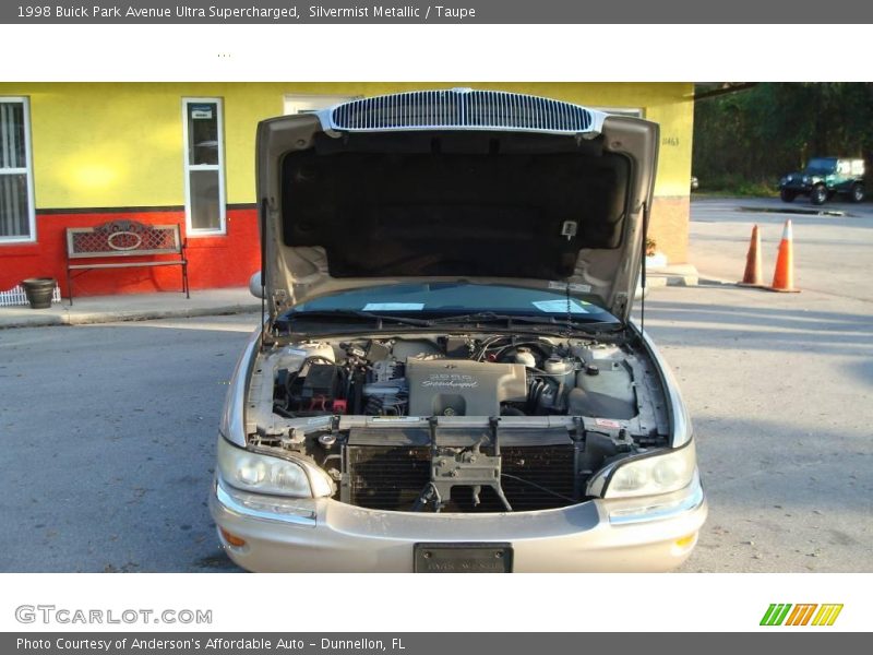 Silvermist Metallic / Taupe 1998 Buick Park Avenue Ultra Supercharged