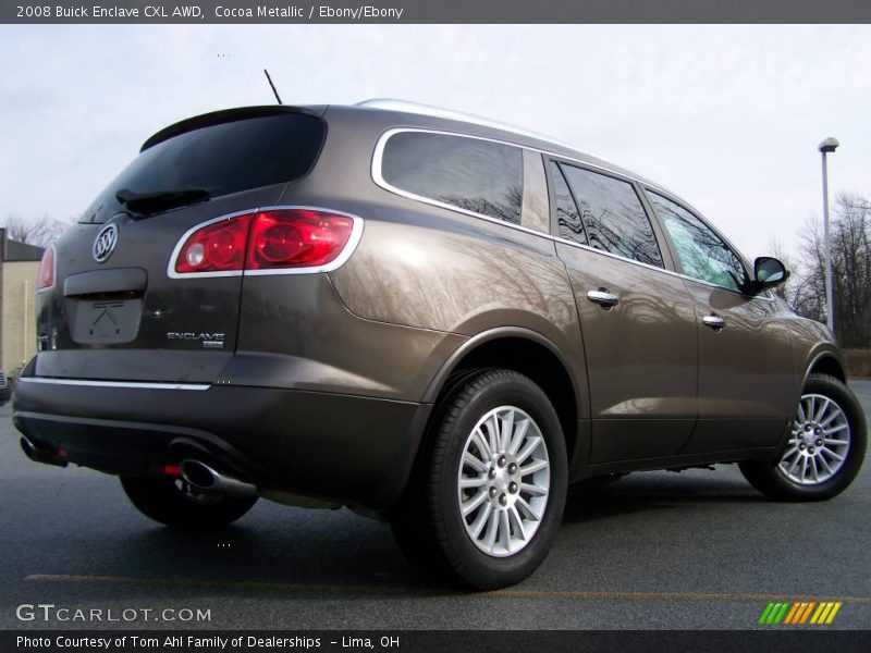 Cocoa Metallic / Ebony/Ebony 2008 Buick Enclave CXL AWD