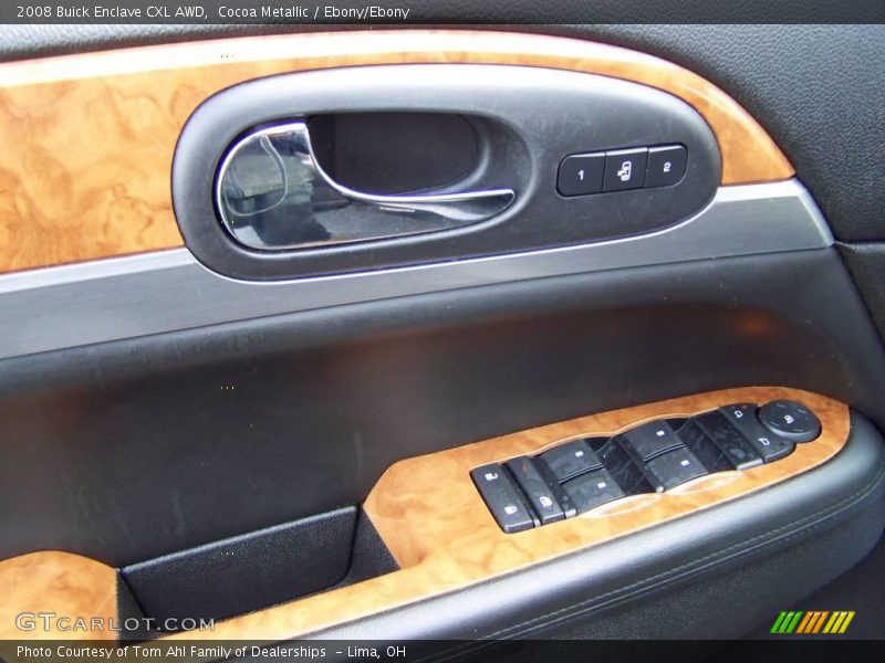 Cocoa Metallic / Ebony/Ebony 2008 Buick Enclave CXL AWD