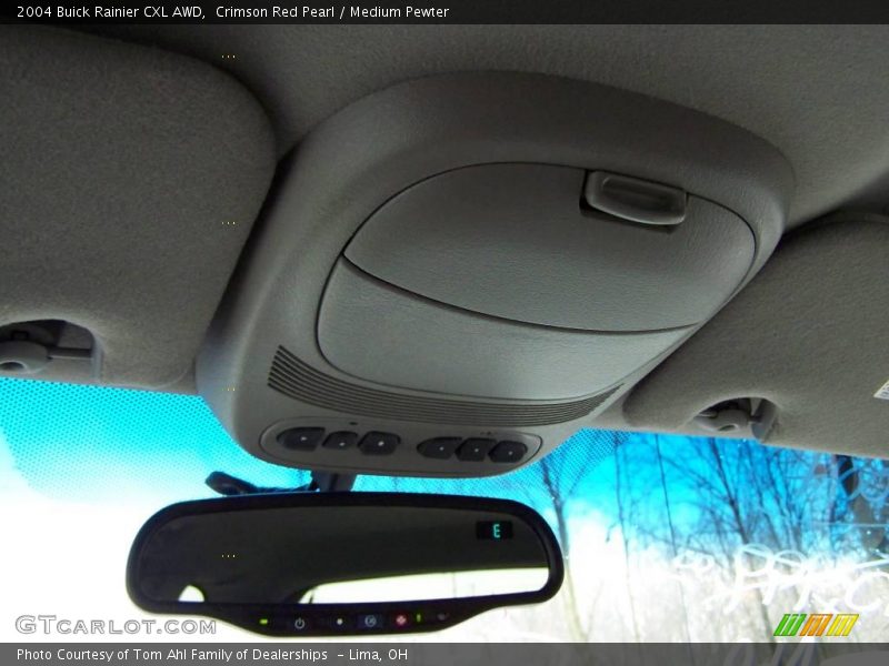 Crimson Red Pearl / Medium Pewter 2004 Buick Rainier CXL AWD