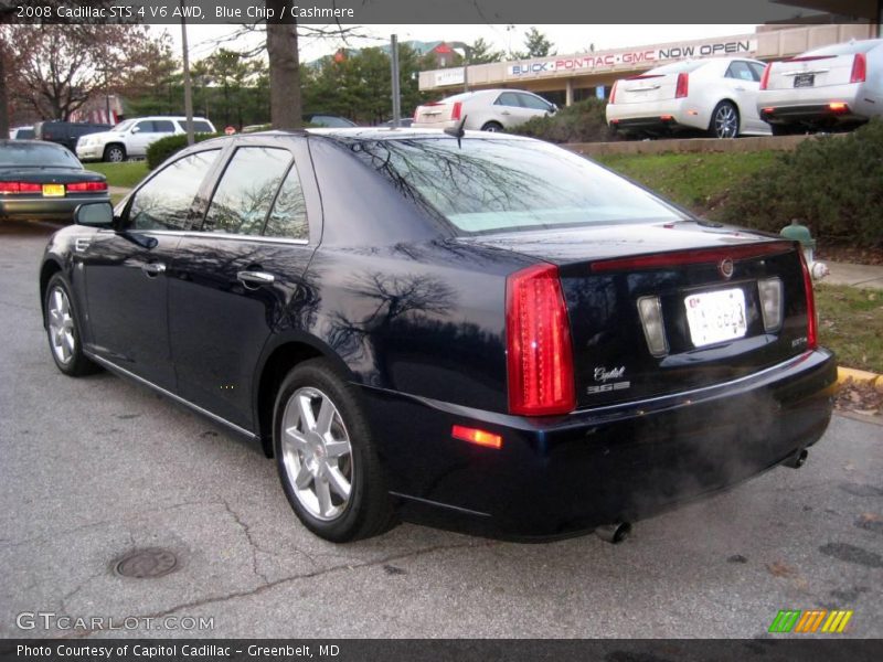 Blue Chip / Cashmere 2008 Cadillac STS 4 V6 AWD