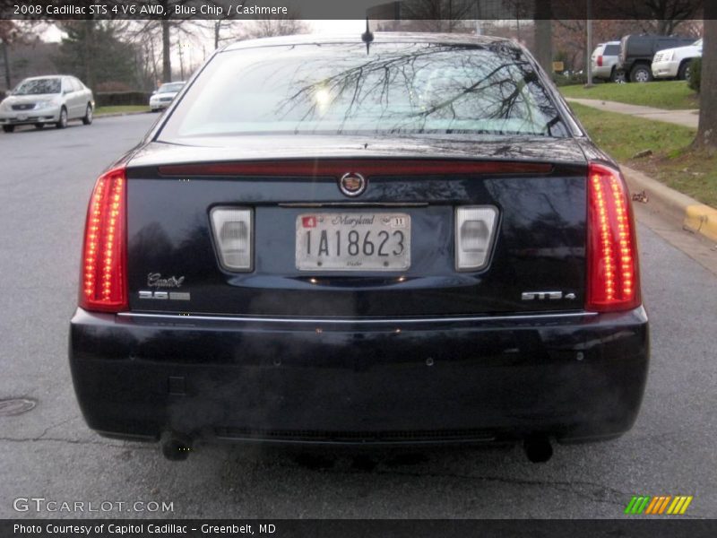 Blue Chip / Cashmere 2008 Cadillac STS 4 V6 AWD