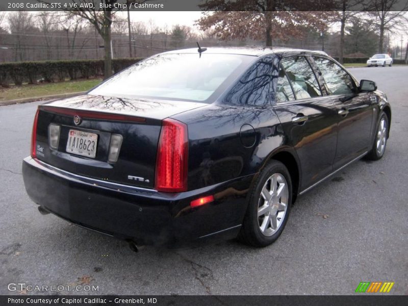 Blue Chip / Cashmere 2008 Cadillac STS 4 V6 AWD