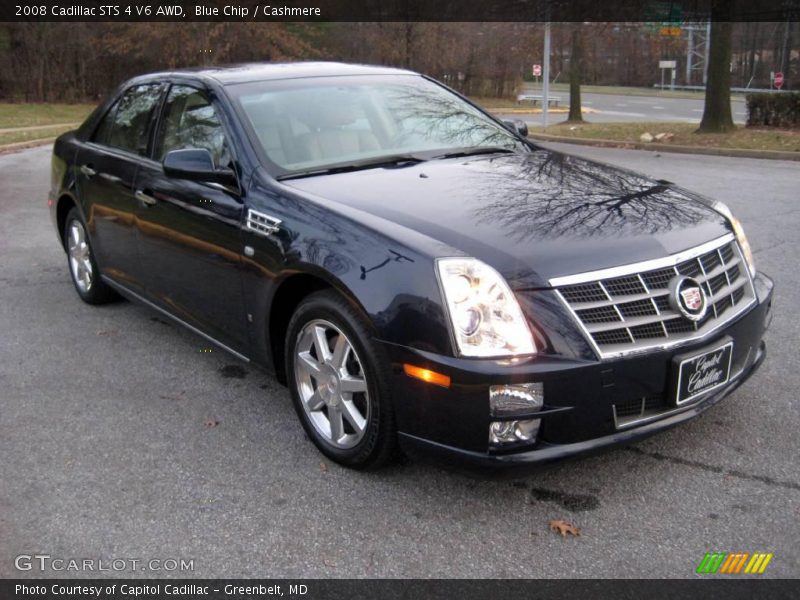 Blue Chip / Cashmere 2008 Cadillac STS 4 V6 AWD