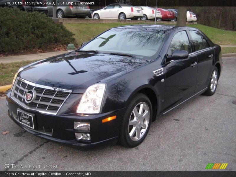 Blue Chip / Cashmere 2008 Cadillac STS 4 V6 AWD