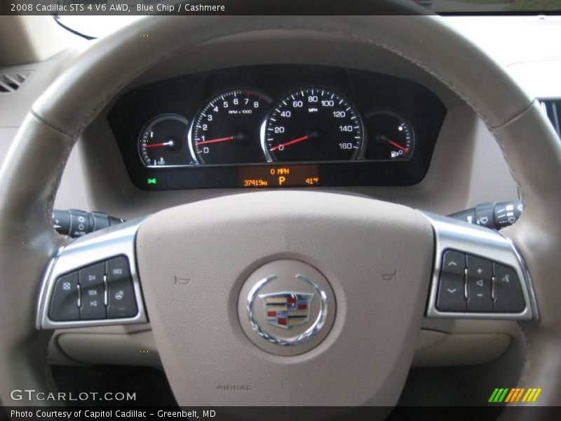 Blue Chip / Cashmere 2008 Cadillac STS 4 V6 AWD