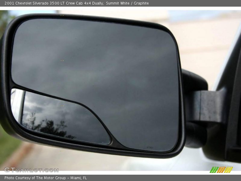 Summit White / Graphite 2001 Chevrolet Silverado 3500 LT Crew Cab 4x4 Dually