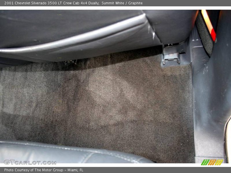 Summit White / Graphite 2001 Chevrolet Silverado 3500 LT Crew Cab 4x4 Dually