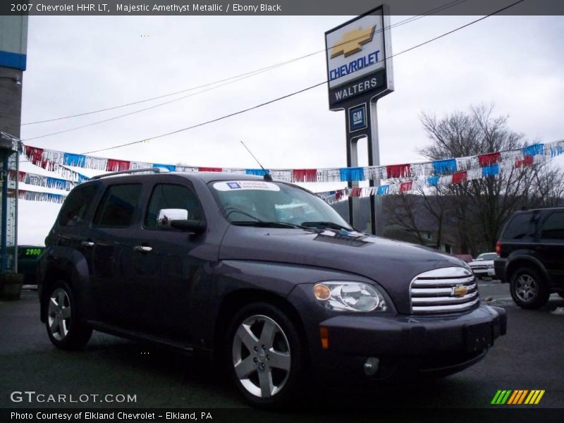 Majestic Amethyst Metallic / Ebony Black 2007 Chevrolet HHR LT