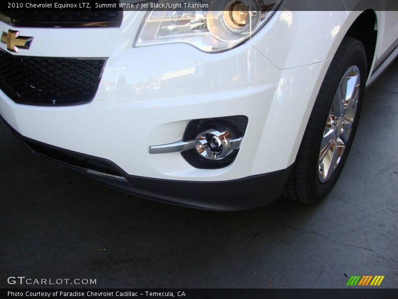 Summit White / Jet Black/Light Titanium 2010 Chevrolet Equinox LTZ