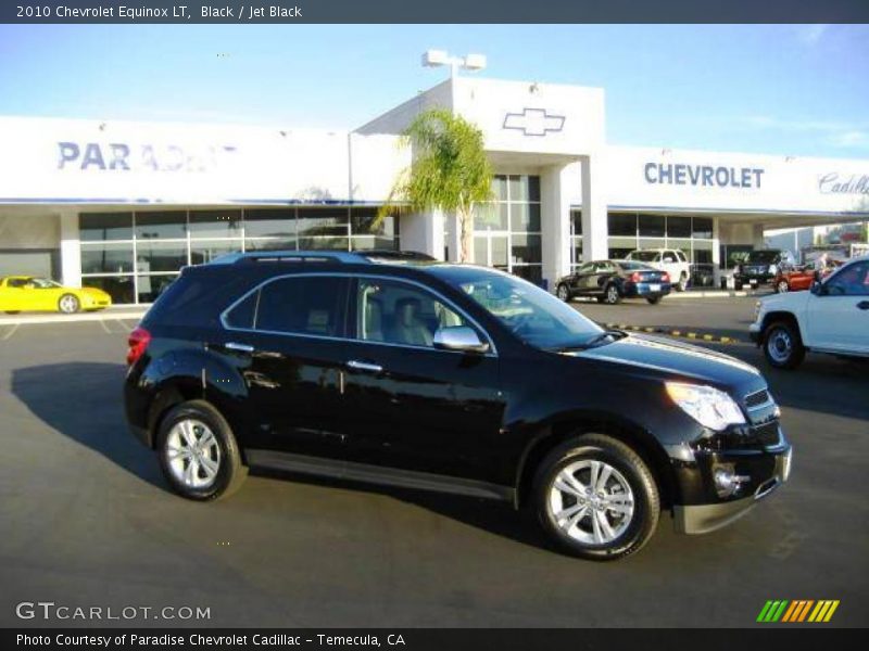 Black / Jet Black 2010 Chevrolet Equinox LT