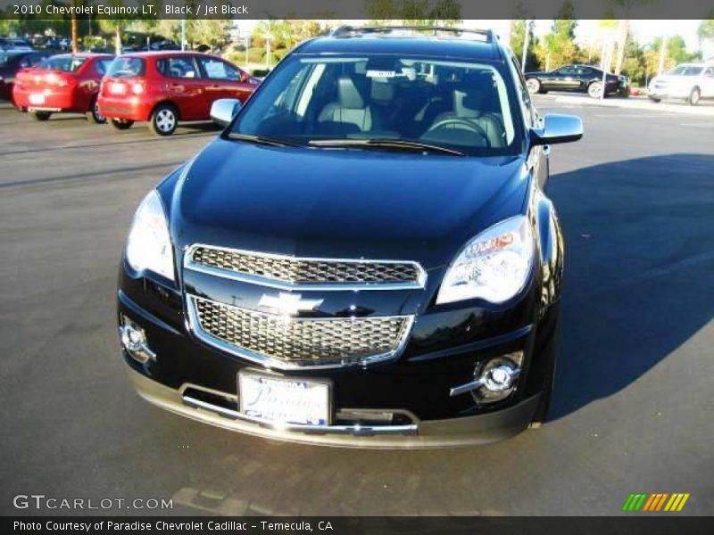 Black / Jet Black 2010 Chevrolet Equinox LT