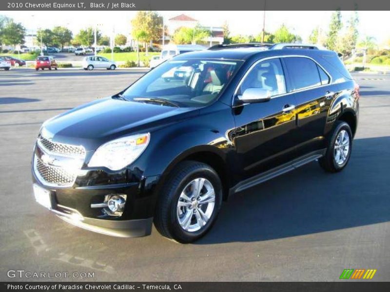 Black / Jet Black 2010 Chevrolet Equinox LT