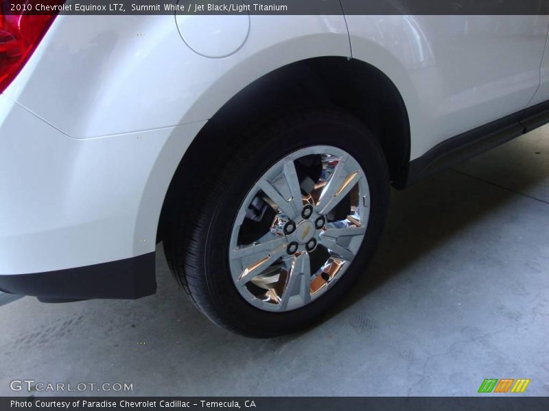 Summit White / Jet Black/Light Titanium 2010 Chevrolet Equinox LTZ
