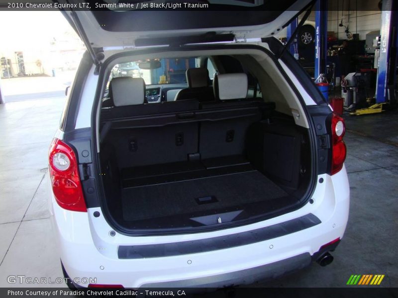 Summit White / Jet Black/Light Titanium 2010 Chevrolet Equinox LTZ