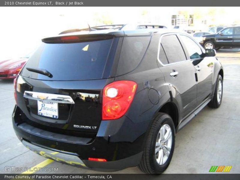 Black / Jet Black 2010 Chevrolet Equinox LT