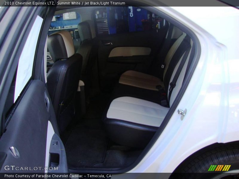 Summit White / Jet Black/Light Titanium 2010 Chevrolet Equinox LTZ