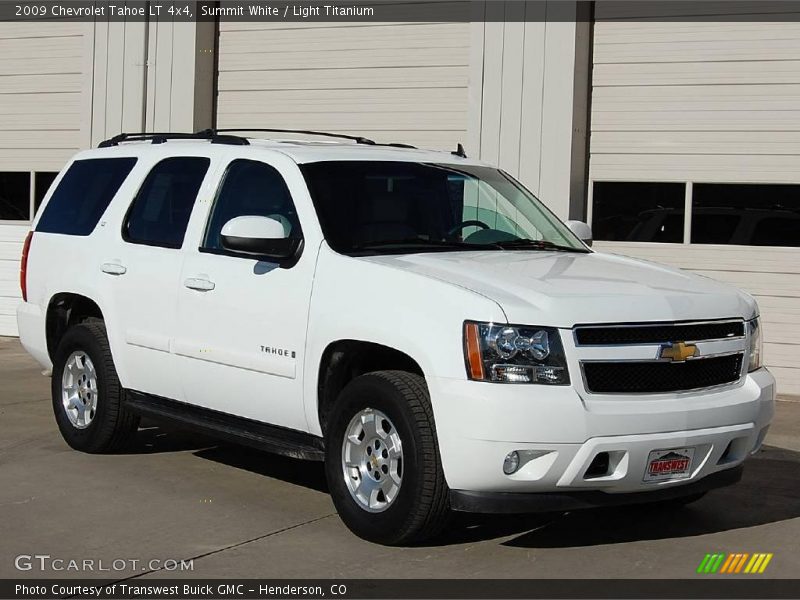 Summit White / Light Titanium 2009 Chevrolet Tahoe LT 4x4