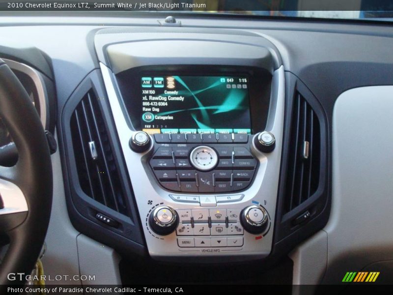 Summit White / Jet Black/Light Titanium 2010 Chevrolet Equinox LTZ