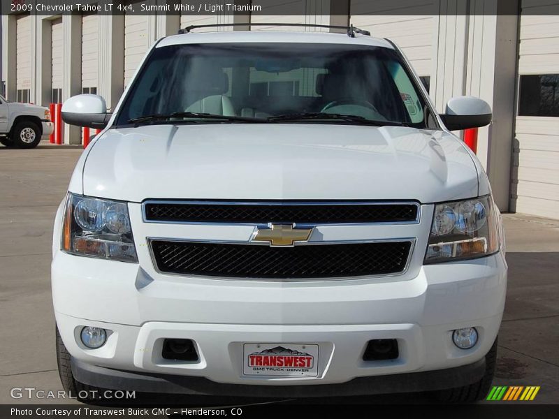 Summit White / Light Titanium 2009 Chevrolet Tahoe LT 4x4