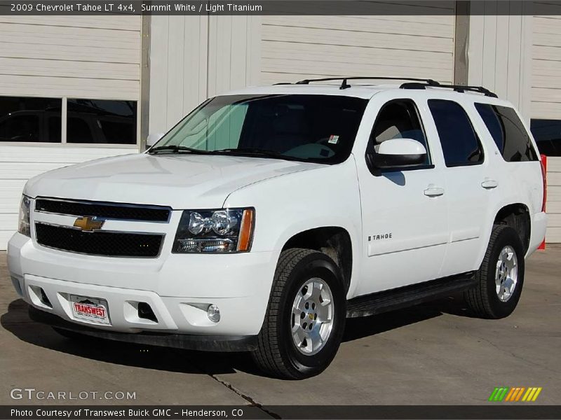 Summit White / Light Titanium 2009 Chevrolet Tahoe LT 4x4