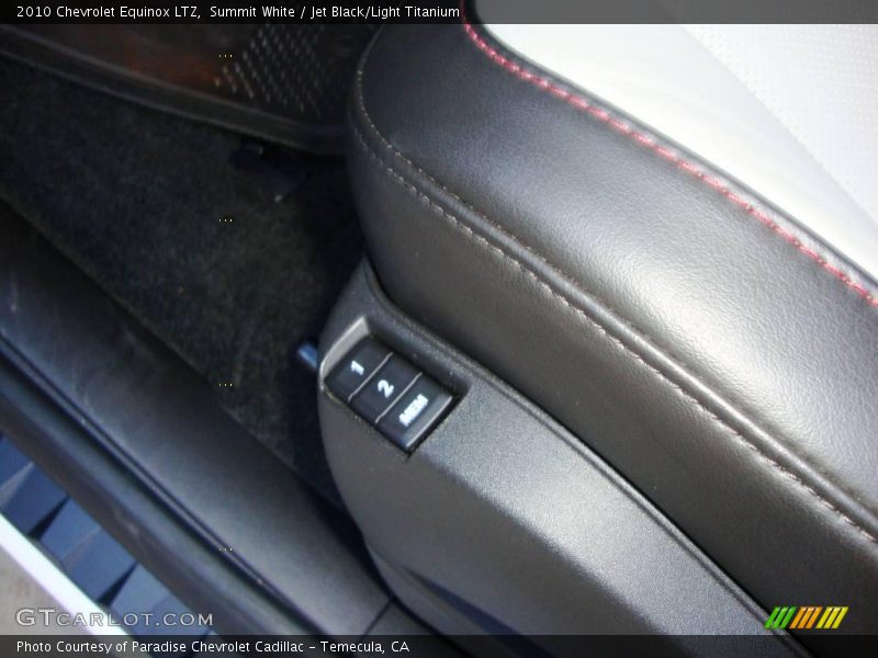 Summit White / Jet Black/Light Titanium 2010 Chevrolet Equinox LTZ
