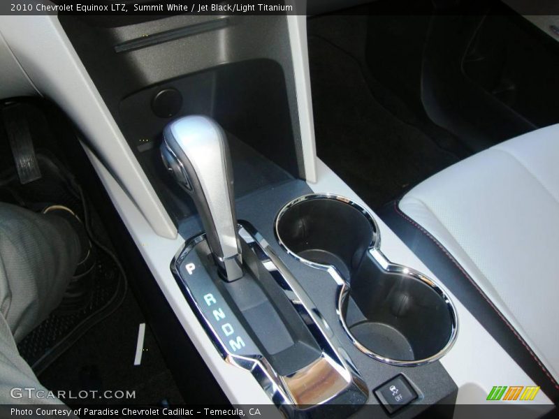 Summit White / Jet Black/Light Titanium 2010 Chevrolet Equinox LTZ