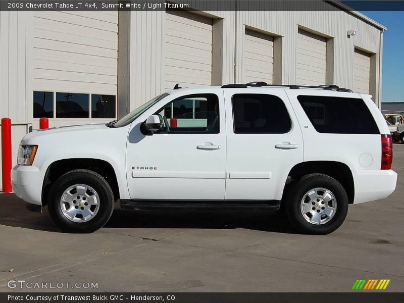 Summit White / Light Titanium 2009 Chevrolet Tahoe LT 4x4