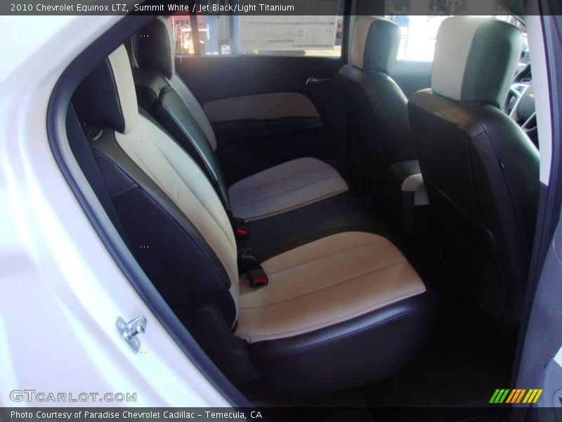 Summit White / Jet Black/Light Titanium 2010 Chevrolet Equinox LTZ