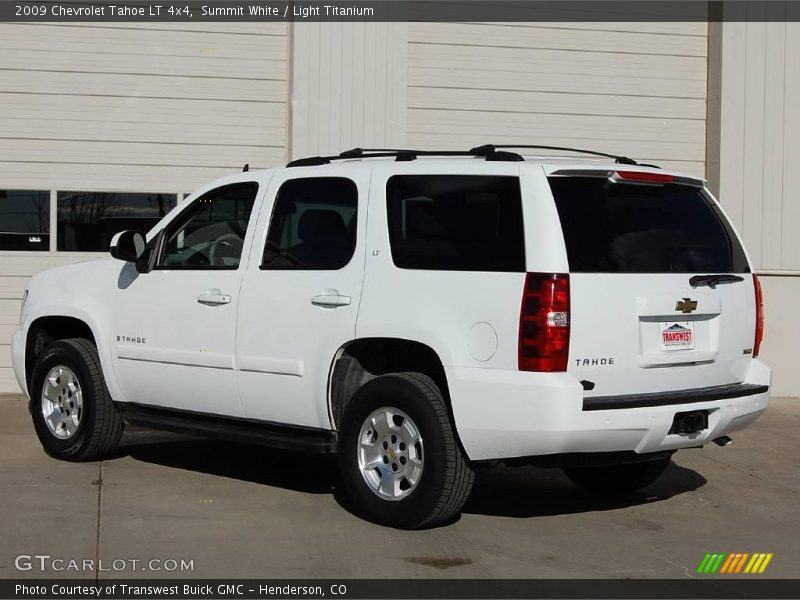 Summit White / Light Titanium 2009 Chevrolet Tahoe LT 4x4