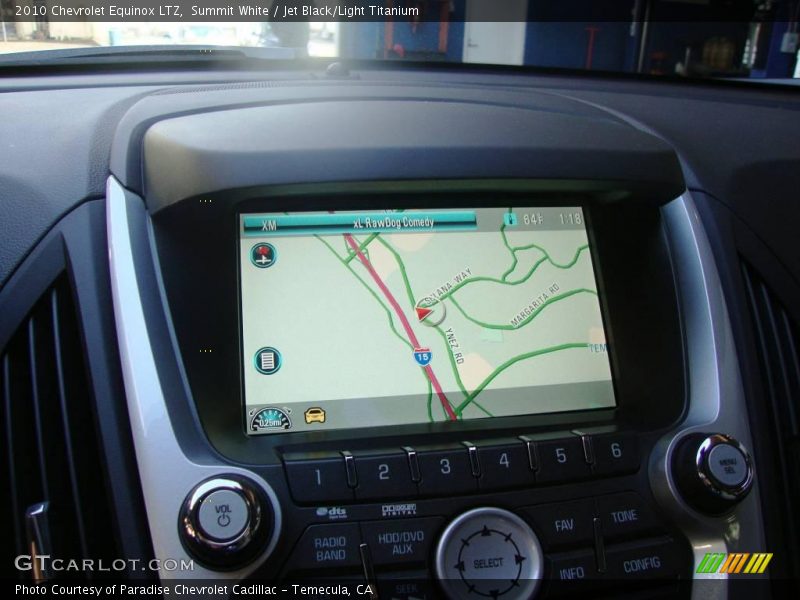 Summit White / Jet Black/Light Titanium 2010 Chevrolet Equinox LTZ